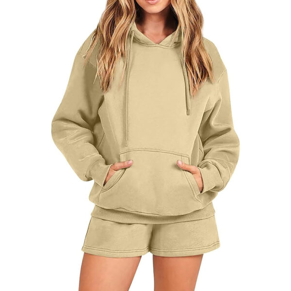 ladies Hoodie with Shorts