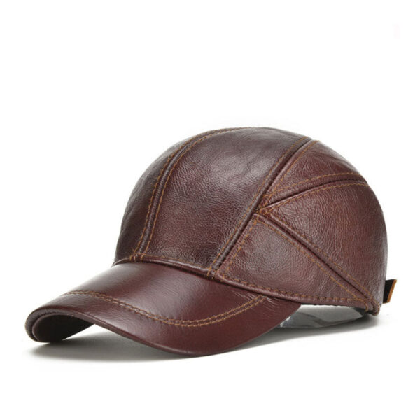 Men Leather caps