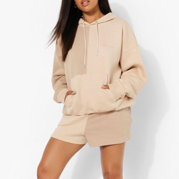 ladies Hoodie with Shorts